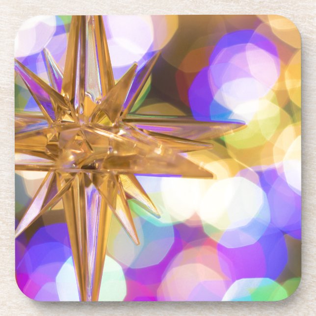 Star Glitter Coaster (Front)