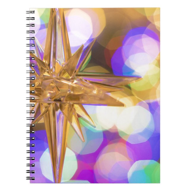 Star Glitter Notebook (Front)