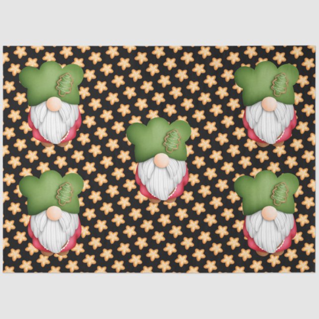 Star Gnome Customise Colour Tissue Paper (Front)