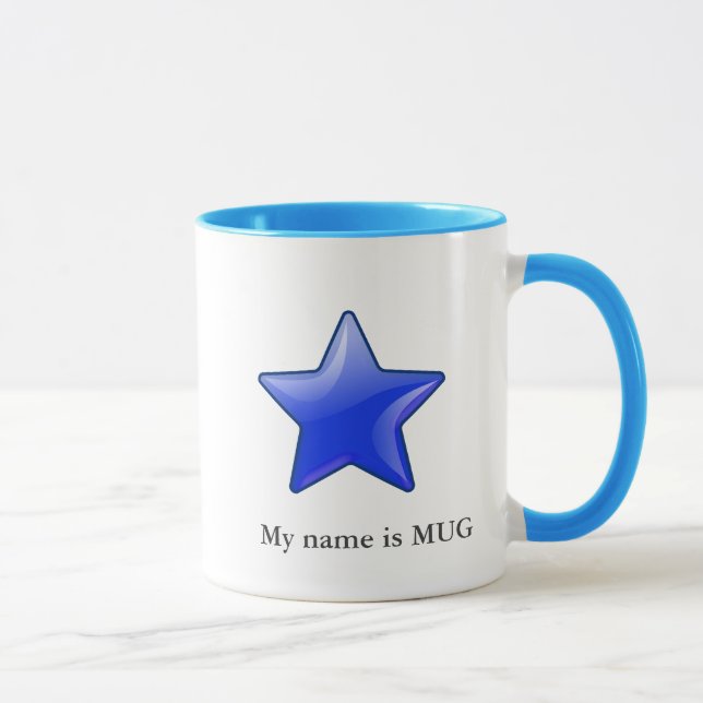 star icon with your name - mug2 mug (Right)