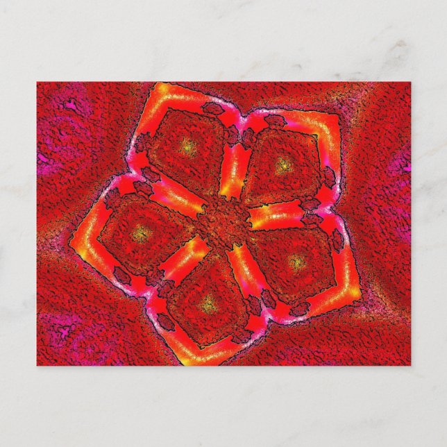 star in red postcard (Front)