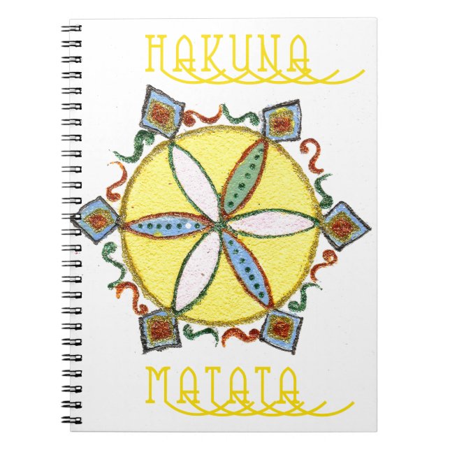 Star in the Making Hakuna Matata Notebook (Front)