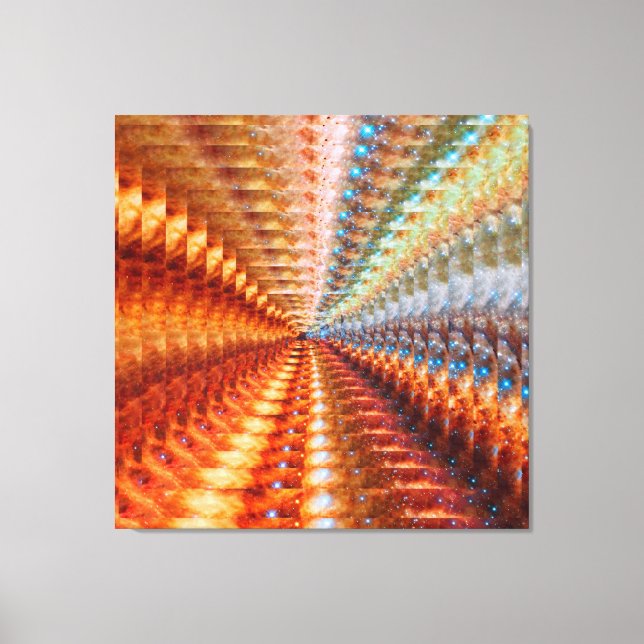 Star Infinity Canvas Print (Front)