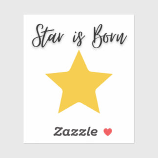 Star is Born Stickers