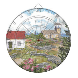 Star Island Room View A View at Isle of Shoals NH Dartboard