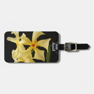 Star Jasmine Flower cd ltcna Luggage Tag
