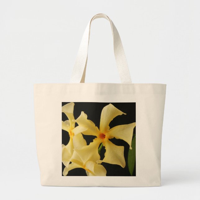 Star Jasmine Flower jtcna Large Tote Bag (Front)