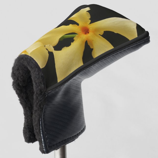 Star Jasmine Flower pccna Golf Head Cover (3/4 Front)