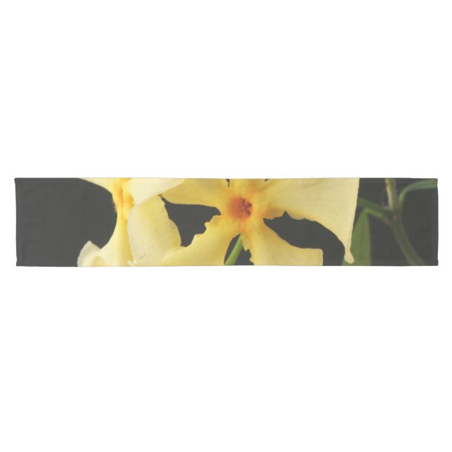 Star Jasmine Flower trcnm Short Table Runner (Horizontal)