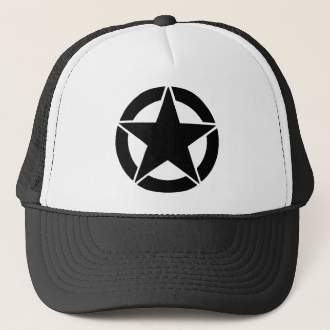 STAR / Jeep - Trucker Hat! Hat (Front)