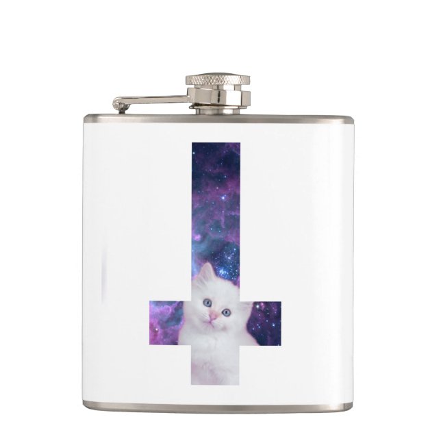Star Kitten Hip Flask (Front)