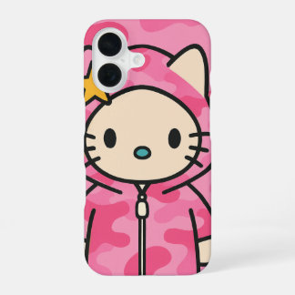 Star Kitty Phone Case – Cute Cat Character in Pink