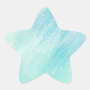 Star Light Blue Sticker