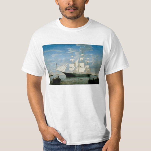 Star Light in Boston Harbour T-Shirt (Front)