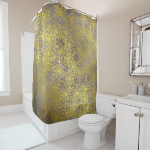 star, light, shiny, bright, shine, glow, glitter, shower curtain