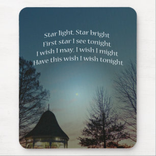 Star Light Star Bright Mouse Mat