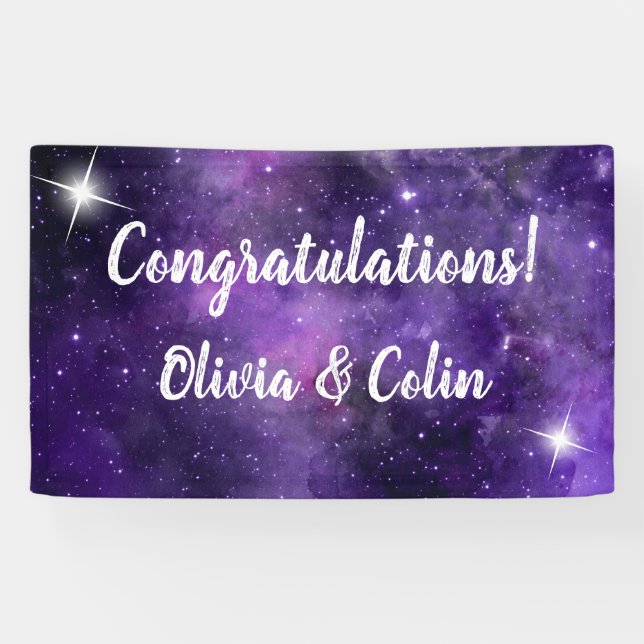 Star Light - Wedding Banner (Horizontal)