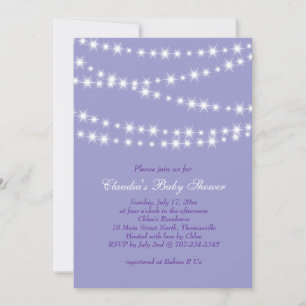 Star Lights Baby Shower Invitation