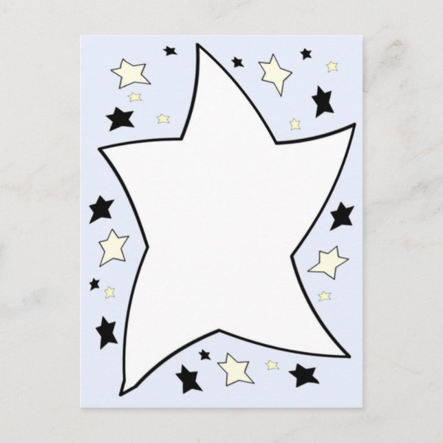 star lilac postcard (Front)
