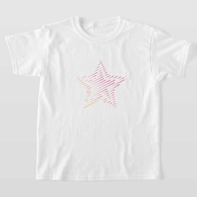 Star line T-Shirt (Laydown)