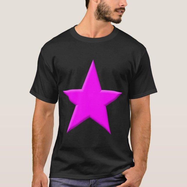 Star - Magenta T-Shirt (Front)