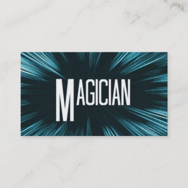 Star Magician Business Card (Front)