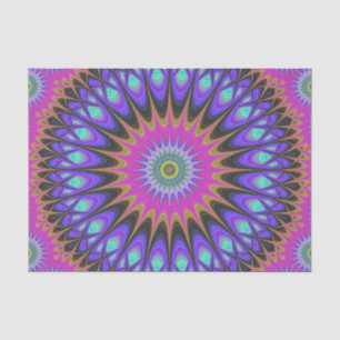 Star mandala tissue paper