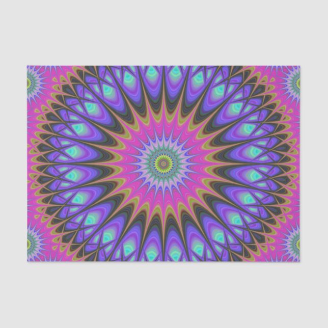 Star mandala tissue paper (Front)