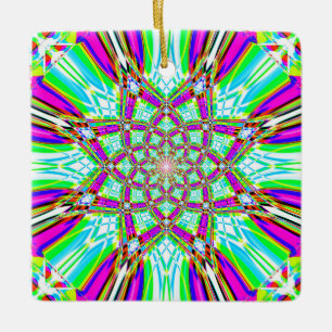 Star Mandela - Two Colour Schemes Ceramic Ornament