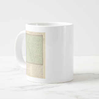Star map 2 large coffee mug