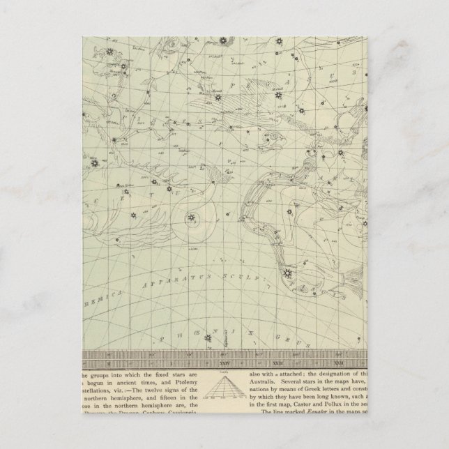 Star map 2 postcard (Front)