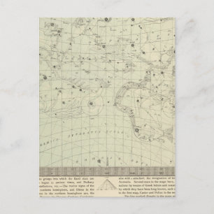 Star map 2 postcard
