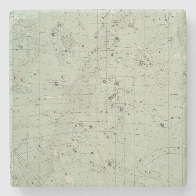 Star map 2 stone coaster (Front)