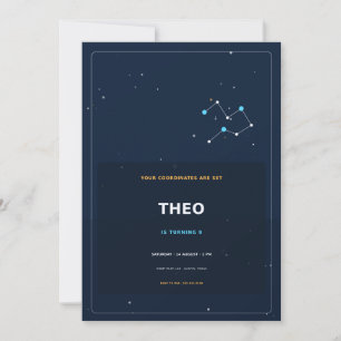 Star Map Invitation