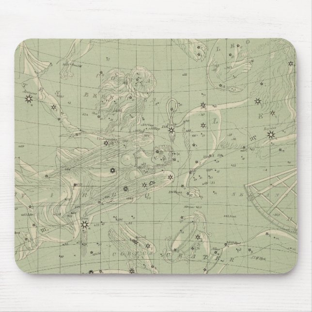 Star map mouse mat (Front)