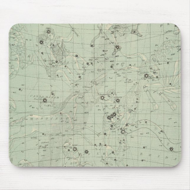 Star map mouse mat (Front)