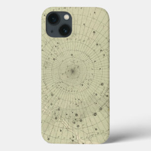 Star map of South polar region iPhone 13 Case