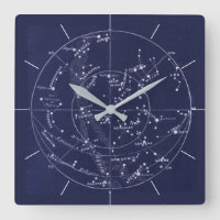 STAR MAP | Vintage deep blue night sky
