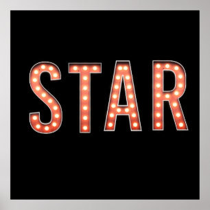 STAR Marquee Lights Poster