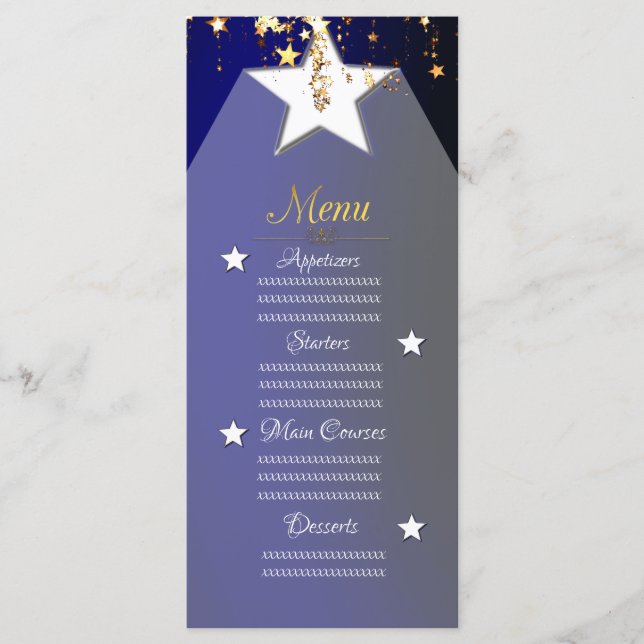 Star Menu (Front)