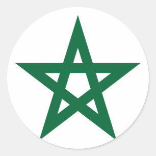 Star Morocco, Morocco Classic Round Sticker
