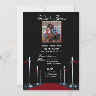Star movie theatre invitation