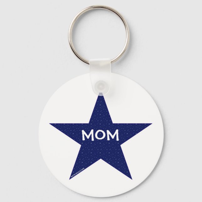 Star Mum Keychain (Front)