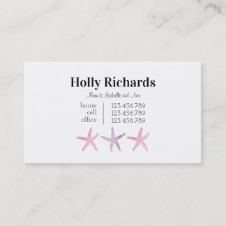 Star Mummy Calling Card