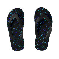Star Neon Glow up Pattern in black galaxy space