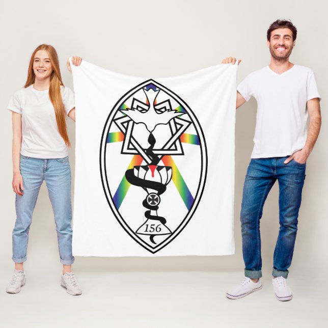 Star of Babalon Lamen Blanket (In Situ)