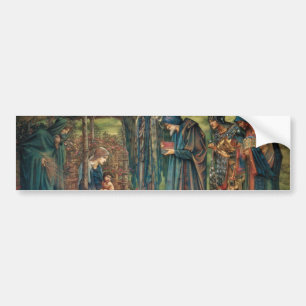 Star of Bethlehem (by Edward Burne-Jones) Bumper Sticker