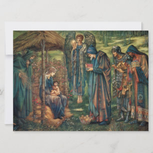 Star of Bethlehem (by Edward Burne-Jones) Card