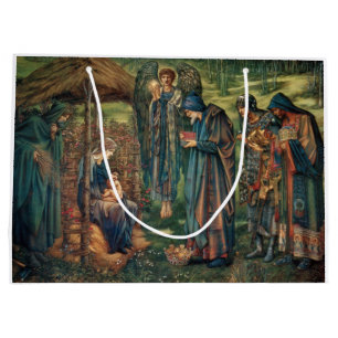 Star of Bethlehem (by Edward Burne-Jones) Large Gift Bag