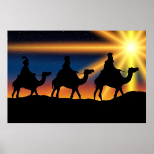 Star of Bethlehem, Christ is Born, Poster